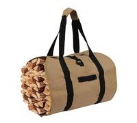 YTtkku Large Capacity Firewood Carry Bag Durability Oxfords Fabric Portables Storage Sacks for Outdoor Camping Hiking Weatherproofed Transport Bag