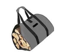 YTtkku Large Capacity Firewood Carry Bag Durability Oxfords Fabric Portables Storage Sacks for Outdoor Camping Hiking Weatherproofed Transport Bag