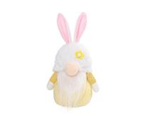 YTtkku LED Glowing Easter Decorations Handmade Tomtes Dwarfs Faceless Dolls Spring Party Decorations Gift Colorful Light Up Easter Toy