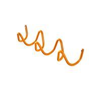 YTtkku Metal Hook Waved Curved Designs for Coat Hanging Multifunctional Hat Bag Umbrella Rack for Home Use Waved Coat Hook