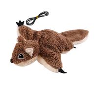 YTtkku Realistic Bird Simulation Cats Toy Electric Interactively Motion Activated Plush USB Rechargeable Quiet Operations Indoor Toy