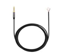YTtkku Replacement 3.5mm Stereo TRRS Male Plug Connection Cable Open End Bare Wire Line For Headphone Repair Replacement Cable
