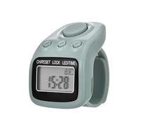 YTtkku Rings Counter Digital LED Electronic Handheld Clickers Finger For Prayer Sports And Fitness Hand Tally Counter