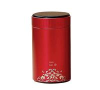 YTtkku Round Tea Tin Tea Storage Snacks Storage Box Metal Candy Cans Kitchen Sealeds Canister Chinese Box Canister Jar Kitchen Organizers