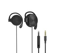 YTtkku Sport Music Headphone 3.5mm Ear Hook Headset With Mic 3.5MM Earphone Bass Noise Cancelling For Running Exercise Wire-controlled Headset With Tuning For Cell Phones Computer