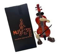 YTtkku Swinging String Instrument Music Boxes Design Smooth Melodies Decorative Gift Collections Swinging Violins Music Boxes