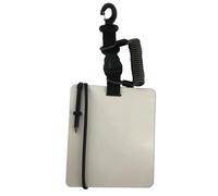 YTtkku Underwater Writing Slates Board Diving Wordpad with Pencil and Quickly Release Buckle Wordpad Easy to Use Scubas Writing Slates with Clip and Pencil