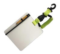 YTtkku Underwater Writing Slates Board Diving Wordpad with Pencil and Quickly Release Buckle Wordpad Easy to Use Scubas Writing Slates with Clip and Pencil