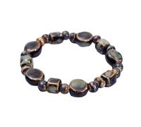 YTtkku Unique Handmade Ceramic Elastic Jewelry with Cats Designs Stylish Accessory for Women Cats Bead Accessories