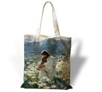 YTTRVHIH Funny Pattern Tote Bag, Reusable Shoulder Tote Bag, Gift for Women Friends 37