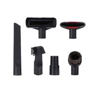YTUGIL 6Pcs Vacuum Attachments Compatible with Shark Vacuum Accessories, Karcher, Henry, Other Vacuums - PP Hair & Sofa Brush, 2-in-1 Nozzle, Flat Suction, Round Horsehair Brush & Adapter (32mm/35mm)