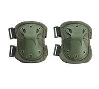 YTUGUNB kneepad Military Tactical Protective Gear Adult Elbow Pad Paintball Airsoft Hunting War Game Protector Works as Knee Pads(Green)