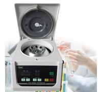 YTUOL 4000rpm Lab Benchtop Centrifuges, Lab Low-speed Centrifuge Machine, Centrifugal Force 2150xg and Low Noise, 0-4000 Rpm and 0-99Min Adjustable, Durable Material, for Medical, Biological Field