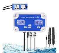 YTUOL Multifunctional Water Quality Analyzer, Water Quality Monitor with Auto Calibration Function, PH/ORP/Temperature Real-time Monitoring Continuously, for Agricultural, Horticultural, Pool