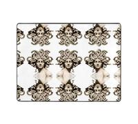 YTUOPWE Anti-slip floor mat carpet 63x48in Beautiful Medusa Picture good water absorption suitable for kitchen, bathroom and living room