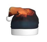 YTUOPWE Ants traveling through tunnels Picture Christmas Hat for Adult material is soft and lightweight