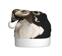 YTUOPWE Beautiful Medusa Picture Christmas Hat for Adult material is soft and lightweight