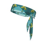 YTUOPWE Beautiful midsummer Picture Sports Head Tie Headband for Men and Women, Soft & Breathable Moisture Wicking Athletic