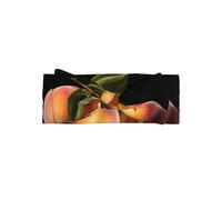 YTUOPWE Big peach Picture Baby Bow Headband - Soft, Skin-Friendly, and Stretchy Polyester Headband for Infants 0-6 Months