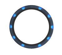 YTUOPWE Blue-ray ghost Picture Steering Wheel Cover for Women and Men Durable, Non-Slip, Elastic, Easy to Install, for Sedans, SUVs, ATVs, Trucks