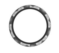 YTUOPWE Buildings in the clouds Picture Steering Wheel Cover for Women and Men Durable, Non-Slip, Elastic, Easy to Install, for Sedans, SUVs, ATVs, Trucks