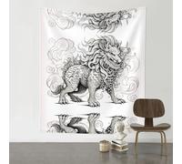 YTUOPWE Decoration Tapestry 60x51in mythological animal Picture Soft, Durable, Skin Friendly, Lightweight Wall Hanging for Indoor & Outdoor Use