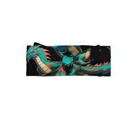 YTUOPWE Digital Dragon Picture Baby Bow Headband - Soft, Skin-Friendly, and Stretchy Polyester Headband for Infants 0-6 Months