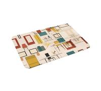 YTUOPWE Doormat floor mat 16x24in Mid Century Modern Picture water-absorbent Anti-slip, for front doors, entrances, and bathrooms