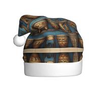 YTUOPWE Egyptian Jar Picture Christmas Hat for Adult material is soft and lightweight