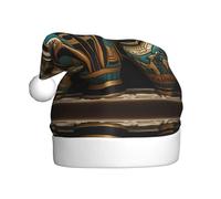 YTUOPWE Egyptian Magic Jar Picture Christmas Hat for Adult material is soft and lightweight