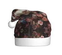 YTUOPWE Enchanted Rabbit Picture Christmas Hat for Adult material is soft and lightweight