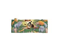 YTUOPWE Enlightenment Animals Picture Baby Bow Headband - Soft, Skin-Friendly, and Stretchy Polyester Headband for Infants 0-6 Months