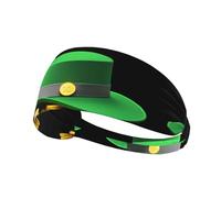 YTUOPWE Golden Faith Picture Elastic Exercise Headband Sports Head Tie for Men and Women, Soft, Quick-Dry