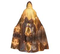 YTUOPWE Halloween adult hooded cape Rats in Love Picture comfortable and soft with large brim suitable for dances parties and gatheringss