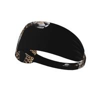 YTUOPWE Jaguar stripes Picture Elastic Exercise Headband Sports Head Tie for Men and Women, Soft, Quick-Dry