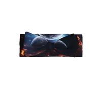 YTUOPWE Magnificent Planet Picture Baby Bow Headband - Soft, Skin-Friendly, and Stretchy Polyester Headband for Infants 0-6 Months