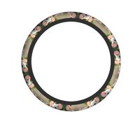 YTUOPWE Mother and child rats Picture Steering Wheel Cover for Women and Men Durable, Non-Slip, Elastic, Easy to Install, for Sedans, SUVs, ATVs, Trucks