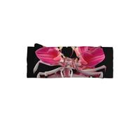 YTUOPWE Orchid Praying Mantis Picture Baby Bow Headband - Soft, Skin-Friendly, and Stretchy Polyester Headband for Infants 0-6 Months