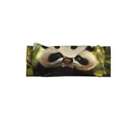YTUOPWE Panda portrait photo Picture Baby Bow Headband - Soft, Skin-Friendly, and Stretchy Polyester Headband for Infants 0-6 Months