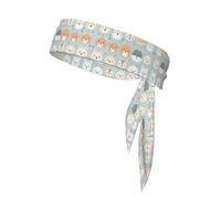 YTUOPWE pictorial avatar Picture Sports Head Tie Headband for Men and Women, Soft & Breathable Moisture Wicking Athletic