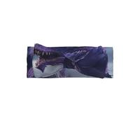 YTUOPWE Purple Dragon Picture Baby Bow Headband - Soft, Skin-Friendly, and Stretchy Polyester Headband for Infants 0-6 Months
