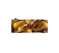 YTUOPWE Sticky Roasted Corn Picture Baby Bow Headband - Soft, Skin-Friendly, and Stretchy Polyester Headband for Infants 0-6 Months