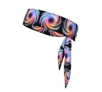 YTUOPWE The endless black hole Picture Sports Head Tie Headband for Men and Women, Soft & Breathable Moisture Wicking Athletic
