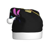 YTUOPWE The four dragonfly brothers Picture Christmas Hat for Adult material is soft and lightweight