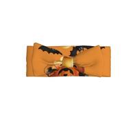 YTUOPWE The Joy of Pumpkin and Duck Picture Baby Bow Headband - Soft, Skin-Friendly, and Stretchy Polyester Headband for Infants 0-6 Months