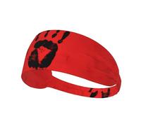 YTUOPWE The Mark of Terror Picture Elastic Exercise Headband Sports Head Tie for Men and Women, Soft, Quick-Dry