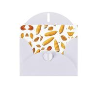 YTUOPWE White Holiday greeting check blank card and pearl beautiful blank note block Celebrate Thanksgiving Day Picture