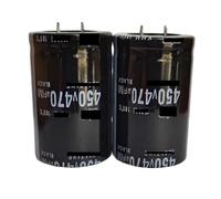 YTVMFHQOI 10pcs 450V470UF Aluminum electrolytic Capacitor 470UF 450V 30 * 50MM