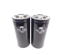 YTVMFHQOI 1pcs 450V8200UF Screw Foot Electrolytic Capacitor Inverter Capacitor 8200UF450V Size 75x145/155 90x160(450V8200UF 75x155)