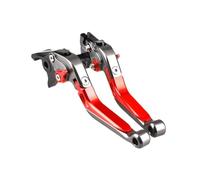 YTVPPKLGG Motorcycle Brake Lever Clutch Folding Brake Clutch Levers for QJMOTO for Fort 350 GT Motorcycle Adjustable Extendable CNC Front Control Handles